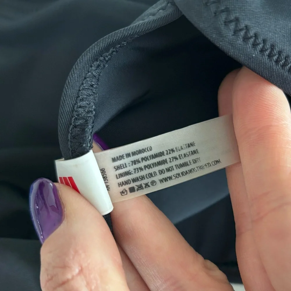 SOLID & STRIPED Black Swimsuit sz S - Picture 5 of 7